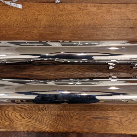 Harley Davidson slip on exhaust mufflers for touri - Picture 5 of 8